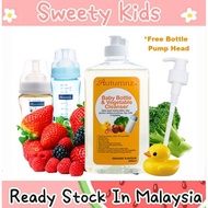 *READY STOCK*Autumnz Baby Bottle & Vegetable Cleanser 500ml /Sabun Pencuci botol/Sabun Basuh Sayur