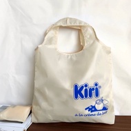 Japan Limited Kiri Cream Cheese Large Capacity Folding Bag Shopping Tote Lunch Eco