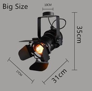 บ้าน Taste ปรับ4 Leaf Vintage E27ฐาน Celling โคมไฟเหล็กอุตสาหกรรมโครงการโคมไฟวินเทจสำหรับบาร์กาแฟ Lo