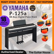 Yamaha P-125a 88-Keys Digital Piano Basic Package - Black