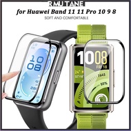 9D Tempered Glass/Soft Film for Huawei Band 11 11 Pro Screen Protector Accessories for Smartwatch Hu