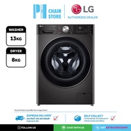 LG FV1413H2BA 13KG/8KG FRONT LOAD WASHER DRYER WITH AI DIRECT DRIVE™ & STEAM+™ ThinQ™
