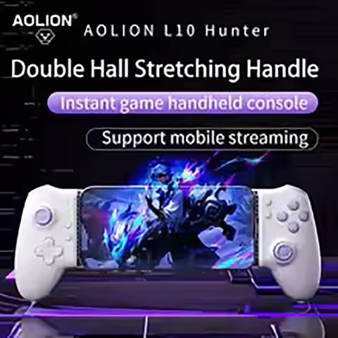 AOLION L10 Hall Effect Mobile Phone Game Controller for iPhone 15 Android Cloud Gaming Xbox Game Pas