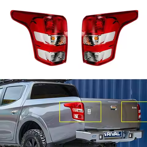 Tail Light For Mitsubishi L200 Triton Strada 2015 2016 2017 2018 Rear Taillight Warning Light 8330A9