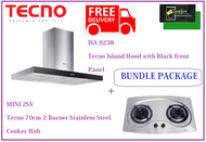 TECNO HOOD AND HOB BUNDLE PACKAGE FOR ( ISA 9238 &amp; MINI 2SV ) / FREE EXPRESS DELIVERY