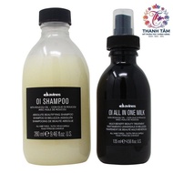 Davines OI shampoo and spray Combo for shiny, healthy hair 280ml/135ml [NK]