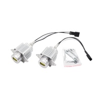 สําหรับ BMW 3 Series 2009 2010 2011 E90 E91 Facelift LCI ไฟหน้าฮาโลเจน LED รถ Angel Eyes MARKER ไฟหล