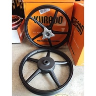 NVX155 Rim KURADO SP522 1.60-17 (BLACK) Enkei522 yamaha nvx155