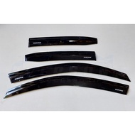 Black Rain Door Visor for Suzuki Dzire