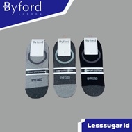 KATUN Byford Men's Hidden Socks, 3 Pcs, Cotton Material