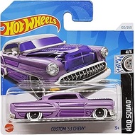 Hot Wheels - Custom '53 Chevy - Rod Squad 4/5 - HTF18 - Short Card - Treasure Hunt - GM - Mattel 202
