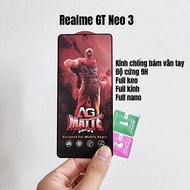 Realme GT neo 3 anti-fingerprint tempered glass