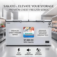 SAKATO Premium Commercial Chest Freezer (Model: SF-660-DC | Capacity: 600L)