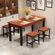 Cante Restaurant Modern Simple Fast Food Table Breakfast Restaurant Table Chair Hotel Square Snack B