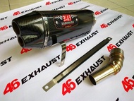 Knalpot Yoshimura R77D Lubang Dua Carbon Full Set Set Matic Skydrive (Spesial Orders Agan Renaldi)