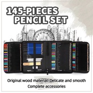 24/35/40/71/145pcs Sketch Pencil Set Artist Craft Professional drawing Kit Graffiti Portable Student