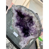 Amethyst Cave, Weight 8.920kg, Multi-Symbiosis, Dark Purple Cave Deep