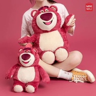 MINISO Boneka 42Cm Seri TOY Story Lotso Bear Strawberry