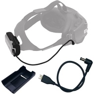 Power Cable and Battery Bracket for DJI FPV Goggles V2, Battery Clip Holder and Charging Cable for F