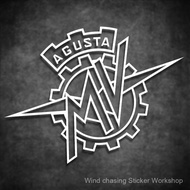New Product Motorcycle Sticker MV Agusta Agusta Agusta Modified Scratch Waterproof Reflective Decal