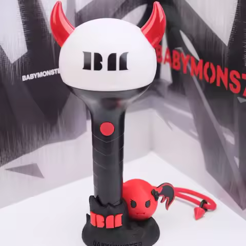 Hot Babymonster Official Lightstick With Bluetooth Baemon Concert Hand Lamp Flash Light For Fans Ror