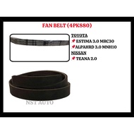 4PK880 TOYOTA HARRIER 2.0 ESTIMA 3.0 FAN BELT