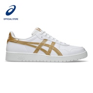 ASICS Unisex JAPAN S Sportstyle Shoes in White/Pure Gold