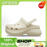 【Legit100%】Crocs Bae Clog EVA Vogue Supple Women's White Sandal 206302-2Y2