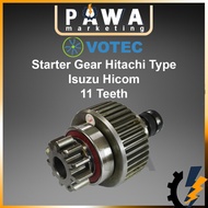 Votec 100% Authentic Lorry Starter Gear Isuzu Hicom 11 Teeth 40MM with Bearing
