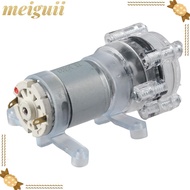 MEIGUII Diaphragm Pump, R385 EK1970 Self Priming, Durable Home Appliances DC 6V to 12V Micro Pump Wa