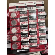 Blister of 5 Maxell CR2032 / CR2025 / CR2016 / 2032 / 2016 / 2025 Batteries