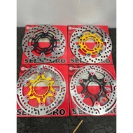 Brembo 220mm disc fits all models with 4-hole front hubs (Motorcycle Brake Accessories)