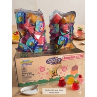 SILKYS PUDDING JELLY RETAIL 1KG || SILKYS DUOS PUDDING JELLY|| 2-Layer JELLY Pudding