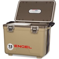 Engel UC7 7.5qt Leak-Proof, Air Tight, Drybox Cooler and Small Hard Shell Lunchbox for Men and Women