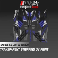 TRANSPARENT SNIPER 155 LIMITED EDITION DECALS