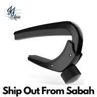 D'Addario PW-CP-02 Pro Capo, Adjustable Tension, Black (PW-CP-02 / PWCP02 / PW CP 02 / D'Addario Gui