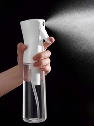1入200毫升透明高壓連續噴頭造型美容噴瓶,適用於幫助保濕護髮、化妝及保濕等