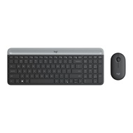 WIRELESS KEYBOARD & MOUSE (คีย์บอร์ดและเมาส์ไร้สาย) LOGITECH MK470 SLIM WIRELESS KEYBOARD AND MOUSE 