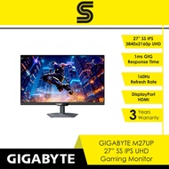 GIGABYTE M27UP 27" UHD Super Speed IPS Gaming Monitor - 160Hz/HDMI/DisplayPort