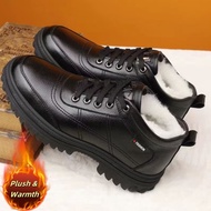 Winter Hiking Shoes Leather Hiking Waterproof Trekking Shoes Outdoor Climbing Shoes