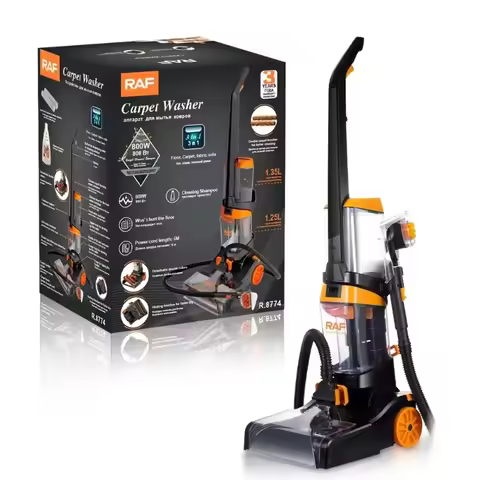 Airo RAF Electric Quality Carpet Washing Floor Cleaner Mop Car Seat Upright Shampooer Vacuum Cleaner