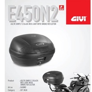 100% ORI} GIVI BOX E450N2 45LITER 2 HELMET IN 2 YEAR WARRANTY E450 E450N