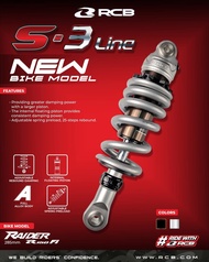 NEW! RCB Mono Shock S3 Line for Yamaha Sniper 135 (200mm) Yamaha Sniper 150/155 (205mm) Suzuki Raide