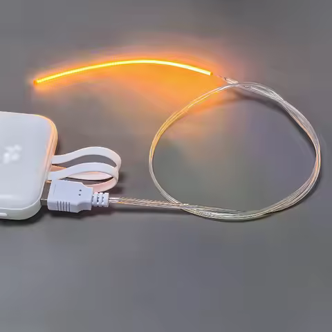 1PCS Lamp Parts Diode LED Filament Flexible DC 5V USB LED 360° Luminous Bendable Creative Edison Bul
