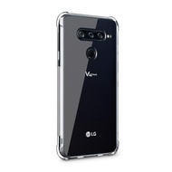 Crystal Case for LG V50s ThinQ V40 V60 Velvet V30 V35 V20 K30 2019 Q52 Soft Silicone Slim Clear TPU Back Cover