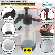 PPF RESISTANCE SPRAYER 2L (PRESSURE SPRAYER WITH LOCK AIR RELEASE VALVE & CHEMICAL RESISTANT TANK FO