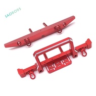 Metal Front Rear Bumper for 1/10 RC Crawler Car MN999 MN222 TRX4 SCX10 90046 90047 RC Car Upgrade Pa