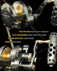 REEL DAIDO JIGKING OVERHEAD HIGHSPEED METAL BODY 200L 300L 400L