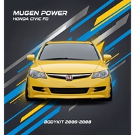 Bodykit bodykit civic fd 2006 2007 2008 bodykit civic fd body kit civic fd GRADE-A