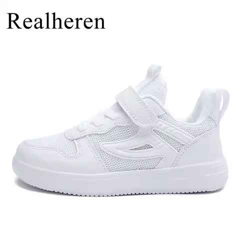 Spring Summer Boy Girl Child Sneakers Sport Kids Shoes Children Fashion White Mesh Sneakers